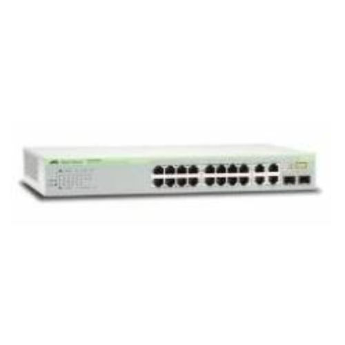 Allied Telesis AT FS750/20 WebSmart - Switch - intelligente - 16 x 10/100 + 2 x 10/100/1000 + 2 x combo Gigabit SFP - desktop, montabile su rack